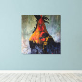 Toile Poulet de coq Russe ferme animal (Insitu (Plancher de Bois))