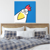 Toile POULET SÉRIEUX par Sandra Boynton (Insitu(Chambre))