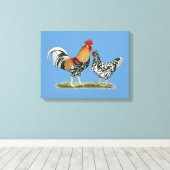 Toile Poulets islandais (Insitu (Plancher de Bois))