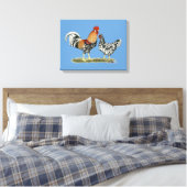 Toile Poulets islandais (Insitu(Chambre))