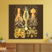 Toile Poulpe Céphalopode Calmar Nature Marine (Insitu(Salon))