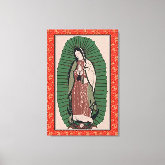 Toile Poupée de Chine de Guadalupe (Recto)