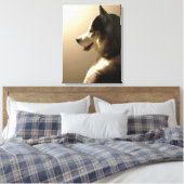 Toile Poupée Husky Imprimer Poupée Poupée Imprimer (Insitu(Chambre))