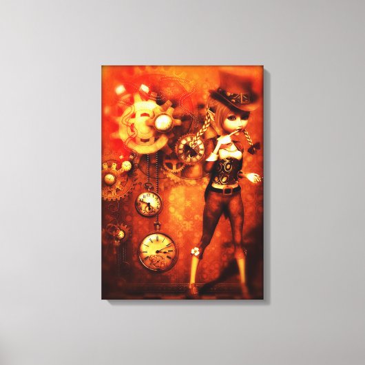 Toile Poupée Steampunk (Recto)