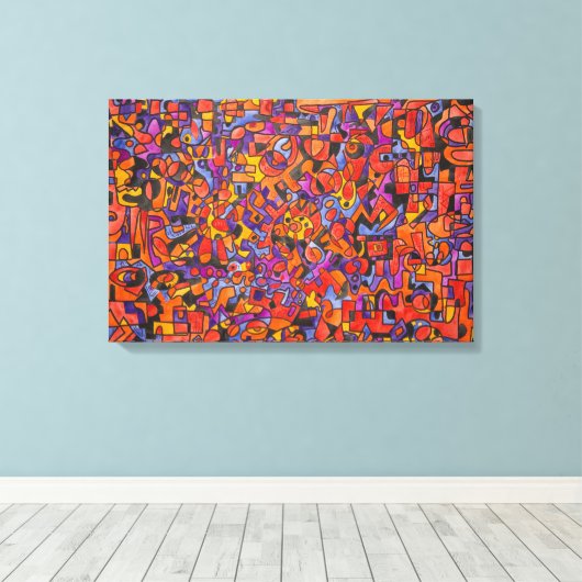 Toile pour armoire (Insitu (Plancher de Bois))