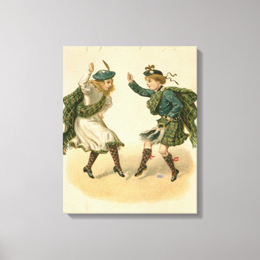 Toile Pour Auld Lang Syne - Un Joyeux Noël" (Recto)
