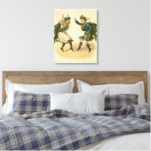 Toile Pour Auld Lang Syne - Un Joyeux Noël" (Insitu(Chambre))