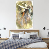 Toile pour femme et cheval Imprimer - Peinture (Insitu(Chambre))