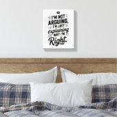 Toile Pour le Maître de la Logique ! Witty (Insitu(Chambre))