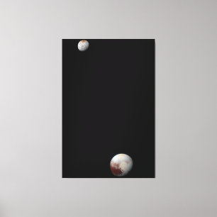 Toile Pour mettre à l'échelle Pluto & Charon
