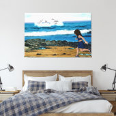 Toile Pour voir les dauphins (Insitu(Chambre))