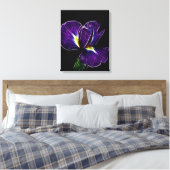 Toile pourpre Iris (Insitu(Chambre))