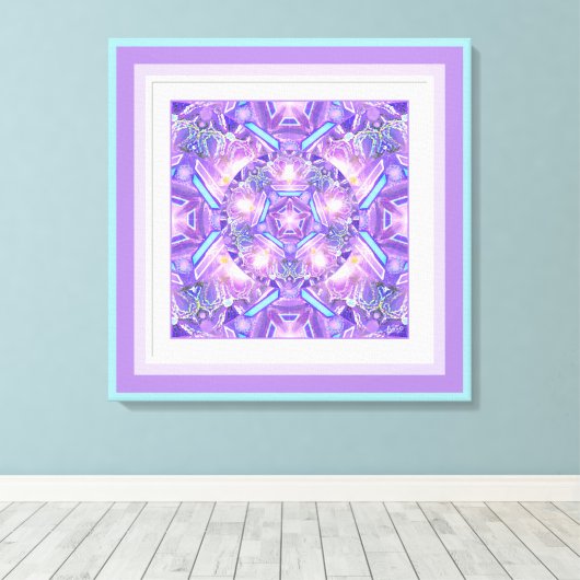 Toile Pourpre W1 (Insitu (Plancher de Bois))