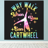 Toile Pourquoi Marcher Quand Vous Pouvez Carrousel (Insitu (Plancher de Bois))