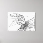 Toile Poussière Pixie dans le vent (Recto)