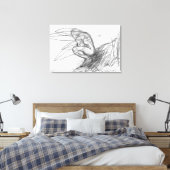 Toile Poussière Pixie dans le vent (Insitu(Chambre))