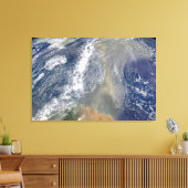 Toile Poussière vers l'Amérique du Sud (Insitu(Salon))