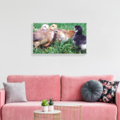 Toile Poussins (Insitu(Salon))