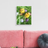 Toile Poussins et œufs (Insitu(Salon))
