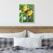 Toile Poussins et œufs (Insitu(Chambre))