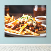 Toile Poutine (Insitu (Plancher de Bois))