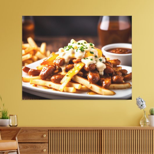 Toile Poutine (Insitu(Salon))