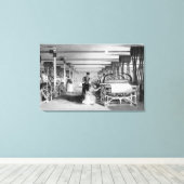 Toile Power Loom Weaving, gravé par J. Tingle, 1835 (Insitu (Plancher de Bois))