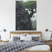 Toile PR-C18. The Cliff Hermitage (Insitu(Chambre))