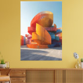 Toile PR-O04. Ribbon Mirage Pavilion  (Insitu(Salon))
