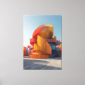 Toile PR-O04. Ribbon Mirage Pavilion  (Recto)