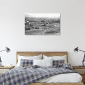 Toile Prairie City, Oregon Birds Vue de la ville (Insitu(Chambre))