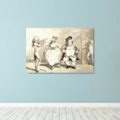 Toile Pratique privée avant la balle, de 'Scène (Insitu (Plancher de Bois))