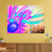 Toile Pré au coucher du soleil - Abstrait (Insitu(Salon))