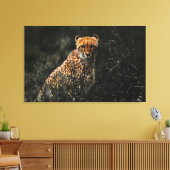 Toile Predator Ou Prey Staredown Wall Art (Insitu(Salon))