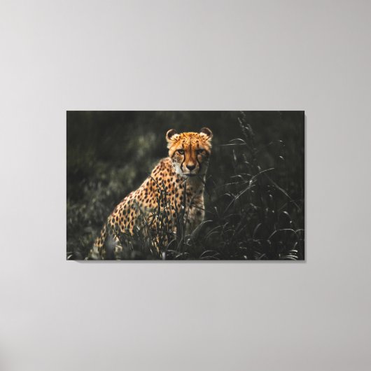 Toile Predator Ou Prey Staredown Wall Art (Recto)