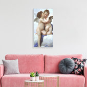 Toile Premier Baiser par Bouguereau, Anges victoriens d' (Insitu(Salon))