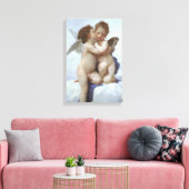 Toile Premier Baiser par Bouguereau, Anges victoriens d' (Insitu(Salon))