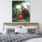 Toile Premier débarquement de Christophe Colomb à (Insitu(Chambre))