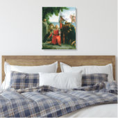 Toile Premier débarquement de Christophe Colomb à (Insitu(Chambre))