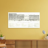 Toile Premier marché et mission (Insitu(Salon))