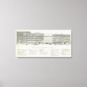 Toile Premier marché et mission de côté est