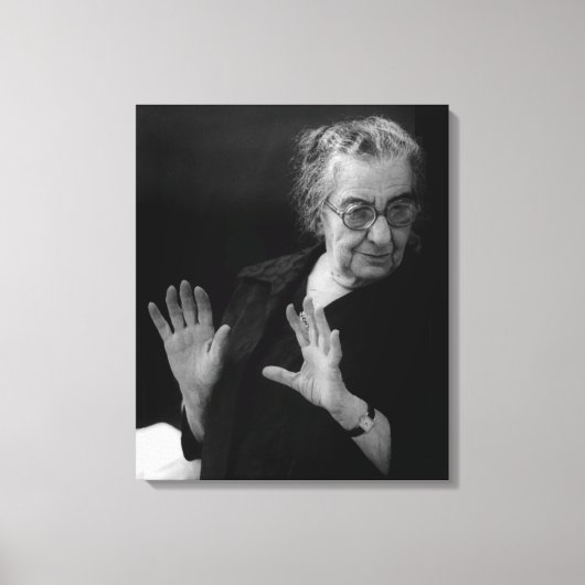 Toile Premier ministre Golda Meir (Recto)