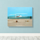 Toile Première compagnie aérienne (Insitu (Plancher de Bois))