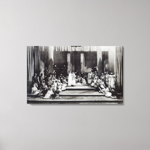 Toile Première étape en Angleterre "Semele"