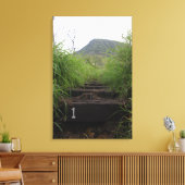 Toile Première étape invitations randonneurs en haut Kok (Insitu(Salon))