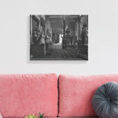 Toile Première vue de la salle d'introduction (Insitu(Salon))