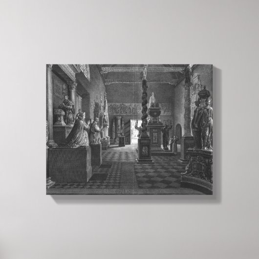 Toile Première vue de la salle d'introduction (Recto)