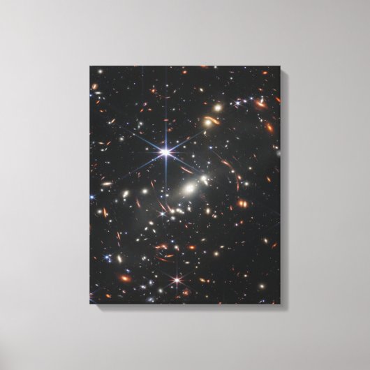 Toile Première vue profonde de l'univers de Webb (Recto)