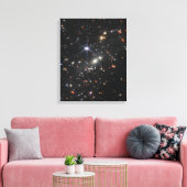 Toile Première vue profonde de l'univers de Webb (Insitu(Salon))