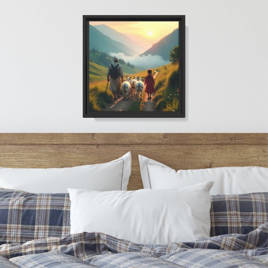 Toile Premium Encadrée (Insitu(Chambre))